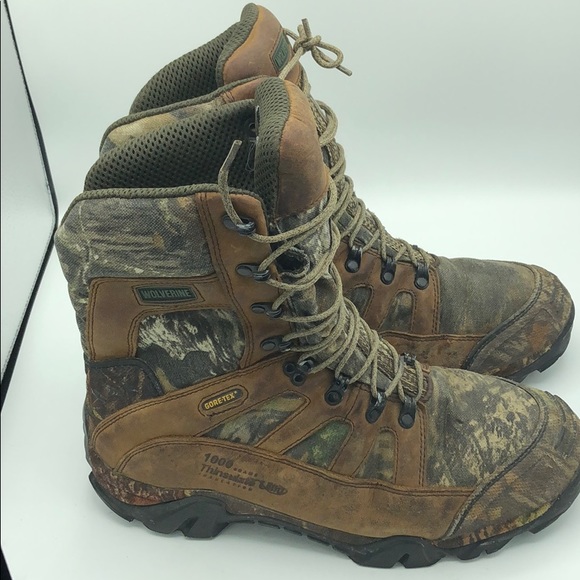 gore tex wolverine boots
